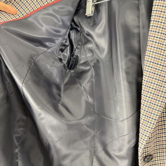 Talbots Oversized Boyfriend Blazer – Academia Preppy Style, Cotton Wool‎ Jacket - Picture 12 of 14